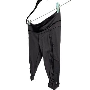 Lululemon Crop Black Leggings size 6